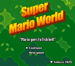 Mario Goes To Fish Hell