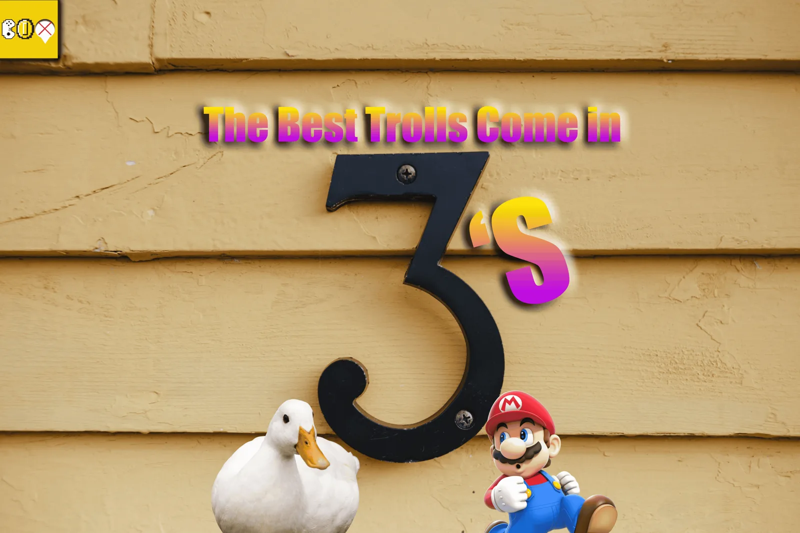 The Best Trolls Come in Threes (Troll Contest) Banner